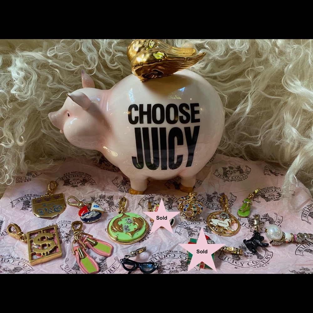 Juicy Couture 11 Charms Lot